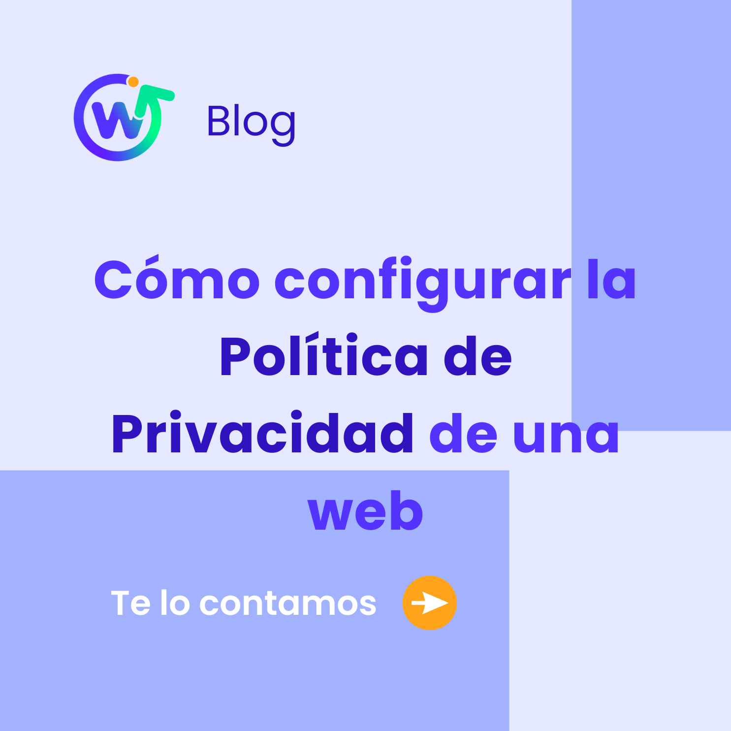 Cómo configurar el texto de Política de Privacidad de una web