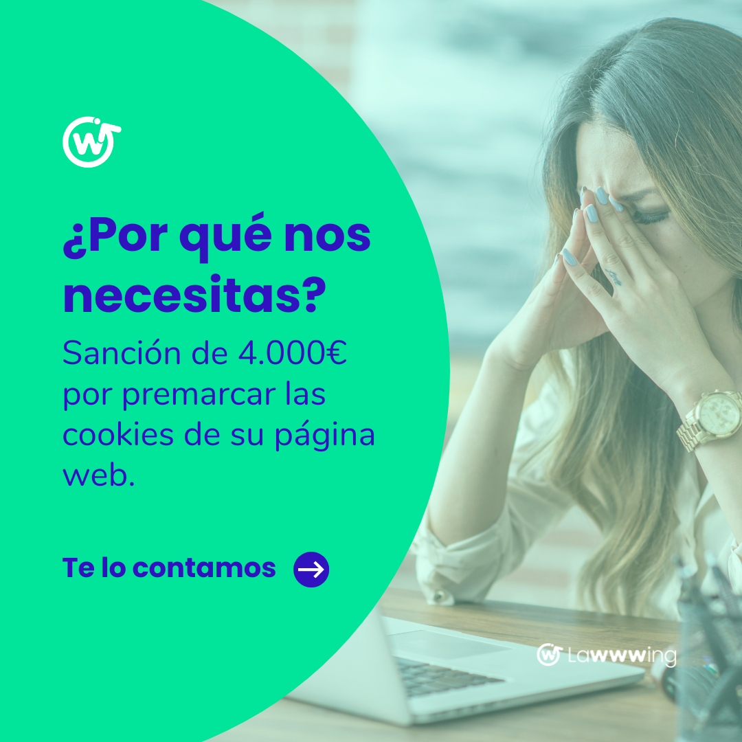 Sanción de 4.000e por premarcar las cookies de su página web