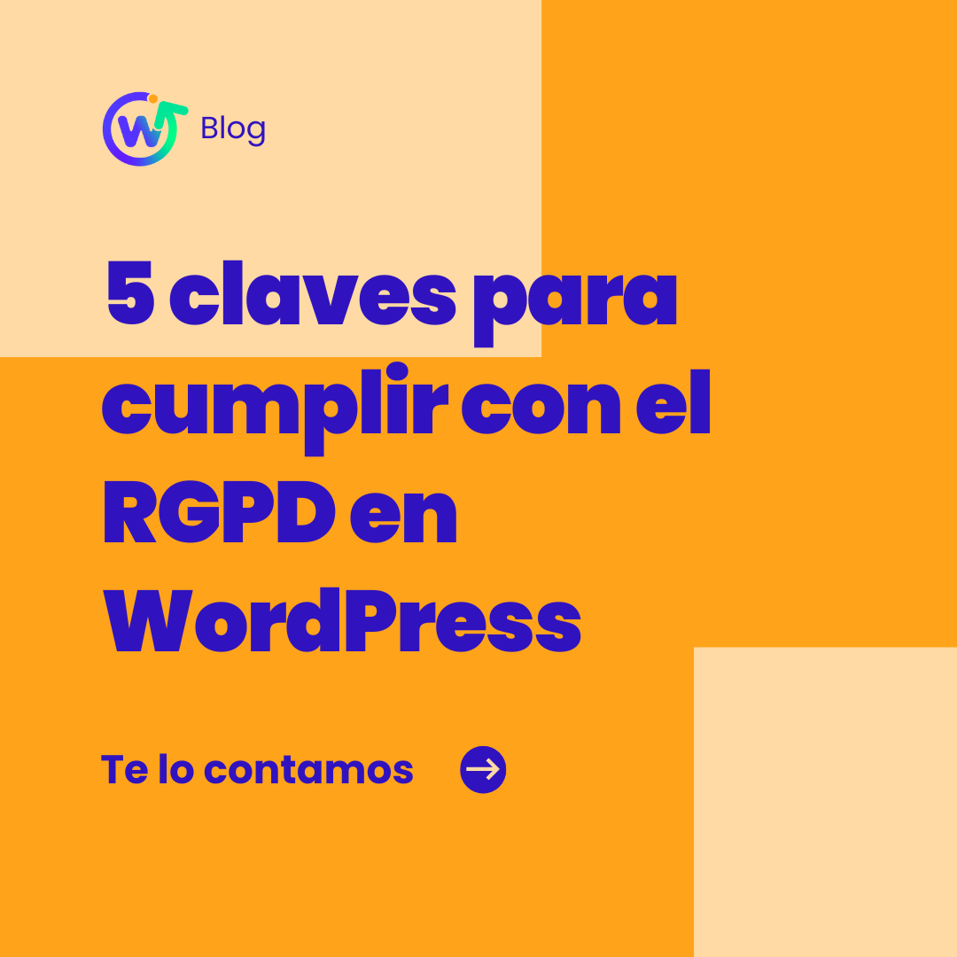 Cumplimiento de la RGPD en WordPress