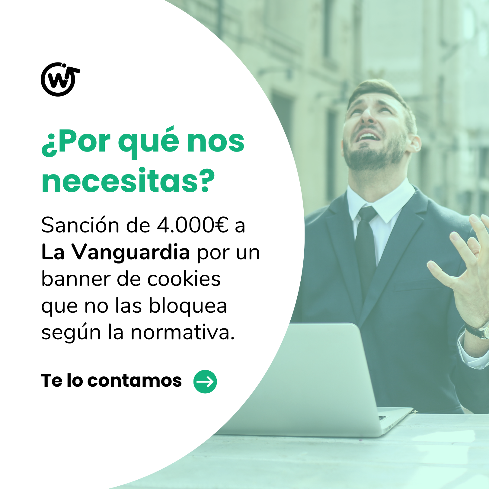 Sanción de 4.000€ a La Vanguardia por vulnerar la normativa de cookies en su página web